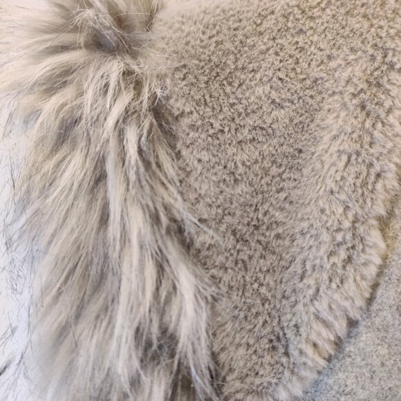 Ever New Petite Hoodie Fall Coat | Gray | Petite - Picture 5 of 8